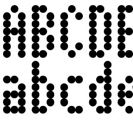 Dotimatrix Font File