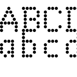 DotMatrix Font File