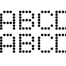 Dots All For Now Dirty JL Font File