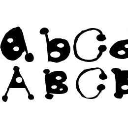 dotted Font File