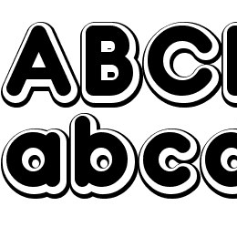 Double Bubble Font File