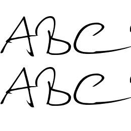 Douglas Adams Hand Font File