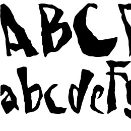 Dr. Caligari Font File