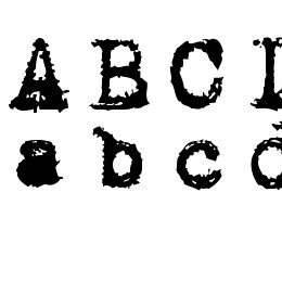 Draconian Typewriter Font File