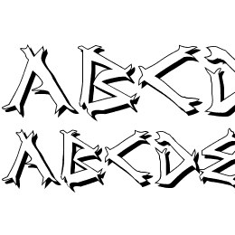 Dragon Order Shadow Font File