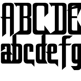 DragonForce Font File