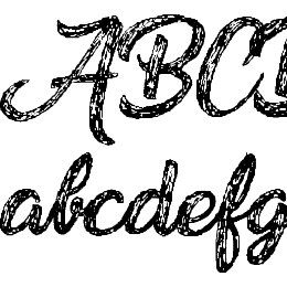 Drawing Nature Personal Use Font File