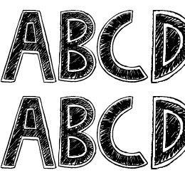 Drawing Pad Font File