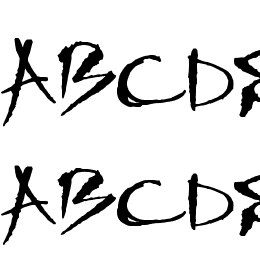 DrawingMachine Font File