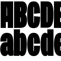 Duera Condensed Black Font File