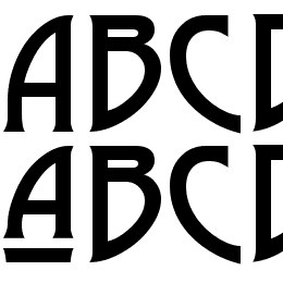 Dyer Arts and Crafts Font File