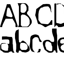 Dyslexic English Teacher Font File