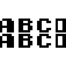 Early GameBoy Font File