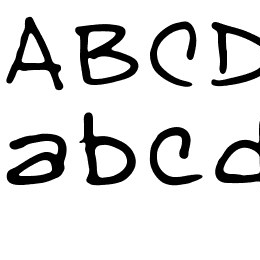 East Hand Font File