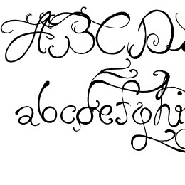 Edward's Wedding Font File