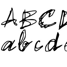 EgidoVal Handstyle 1 Medium Font File