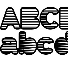 EightiesShades Font File