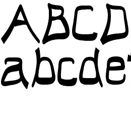 El Abogado Loco Font File