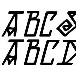 Elder Magic Italic Font File