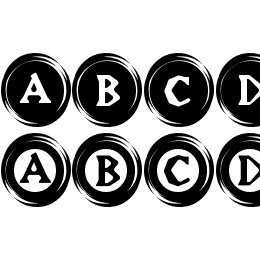 Elevator Buttons Font File