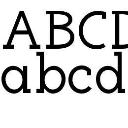 Eligible Font File