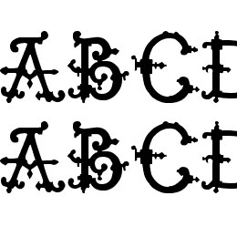 Elizabethan Initials tfb Font File