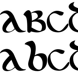 eltic Font File