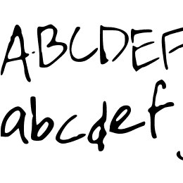 EmileeHandwriting Font File