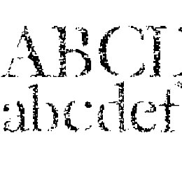 Etched Font File