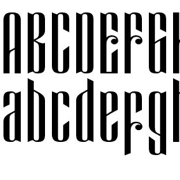 Eveagita Luxury Version Font File