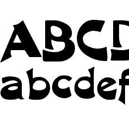 Excalibur Logotype Normal Font File