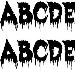 Exquisite Corpse Font File