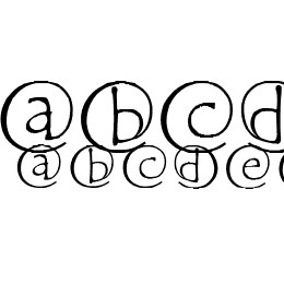 fab Chiocciole Font File