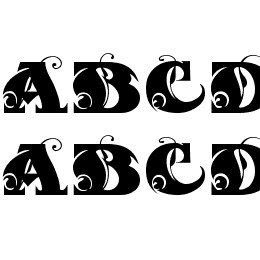 Fantastic MF Initials Font File