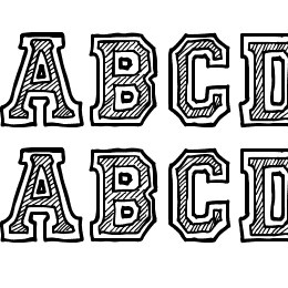 Ficticcia College Font File