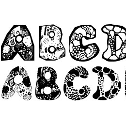 FilledABC Font File