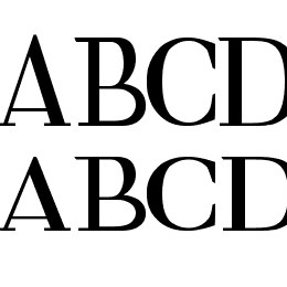 Fine Serif Font File