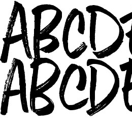 Five Boroughs Handwriting Font File