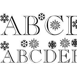 Flakes Font File