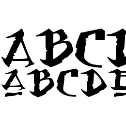 Flat Earth Scribe Font File