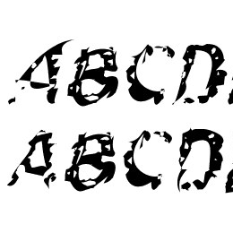 Flesh-Eating Comic Whacked Italic Font File