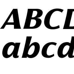 Florentia ExtraBold Italic Font File