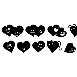 FluffyHeartsDing Font File