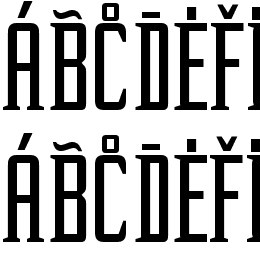 ForeignSheetMetal Font File