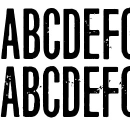 Forty-six Font File