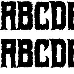 Foul Fiend Font File