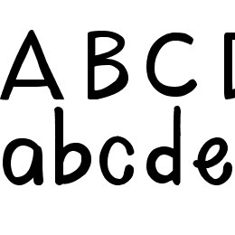 Fourth Grader Font Font File