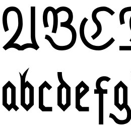 fraktur Font File