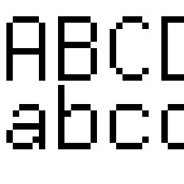 Free Pixel Font File