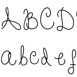 From ashes to beauty Font File